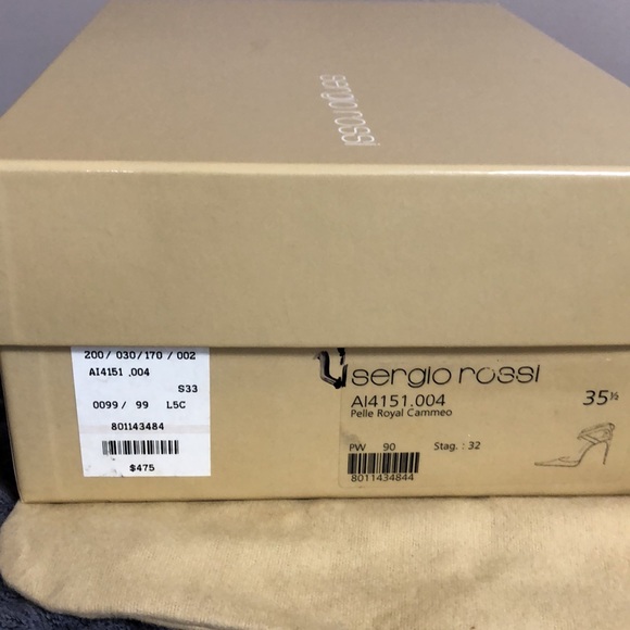 Sergio Rossi Pelle Royal w zippers - Picture 7 of 7